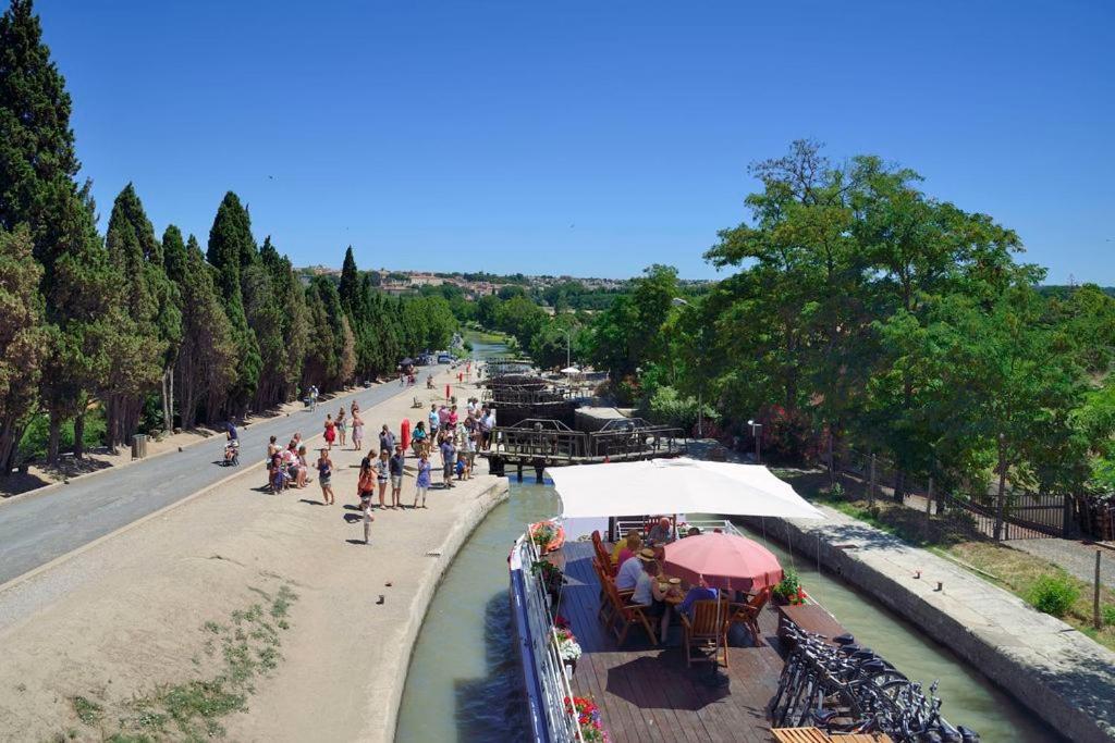"Le Colombier"-Meuble De Tourisme 3 Etoiles -Residence "Les Logis De Beziers"-Garage Optionnel-Coeur De Ville-Plages A 16Km ! 외부 사진